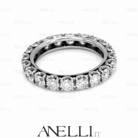 2.50 carats eternity ring D-VVS1