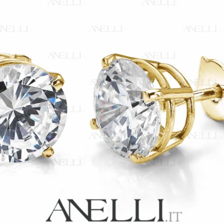 Orecchini 2 x 1 Carato D-VS1 GIA