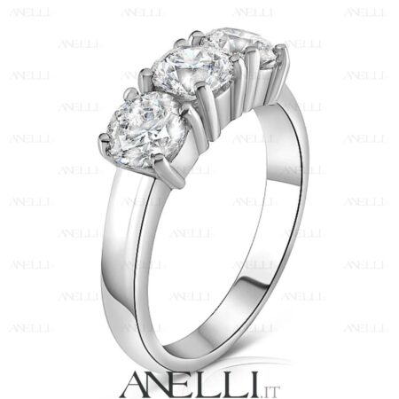 Trilogy da collezione 3 da 0.80 D-IF GIA