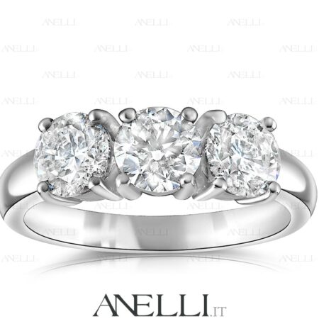 Trilogy 3 da 0.80 F-VS1 Triplo Excellent GIA